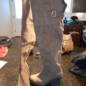 Knee high boots size 8